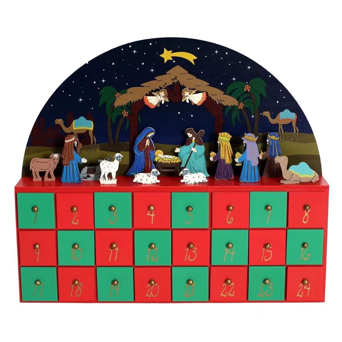 Nativity Christmas Countdown Advent Calendar