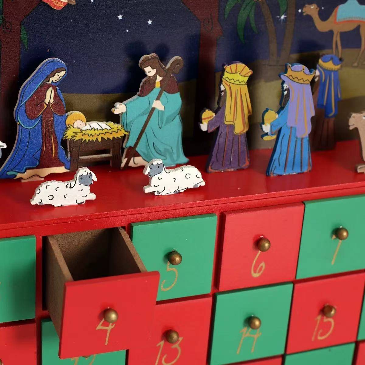 Nativity Christmas Countdown Advent Calendar