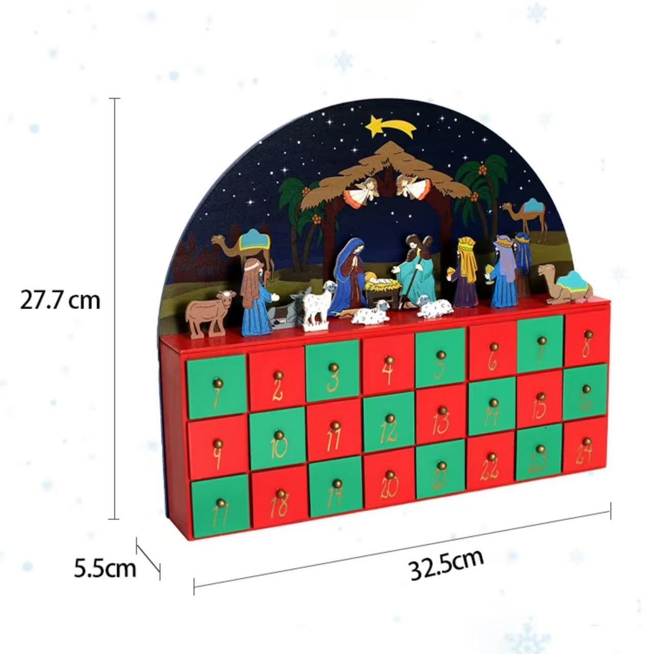 Nativity Christmas Countdown Advent Calendar