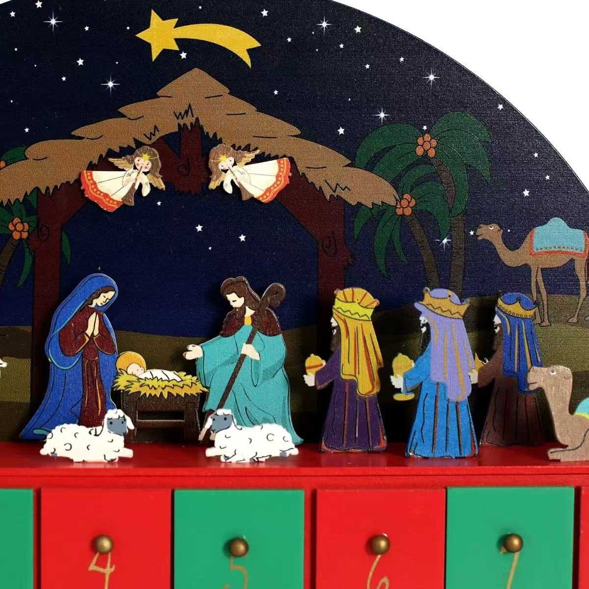 Nativity Christmas Countdown Advent Calendar