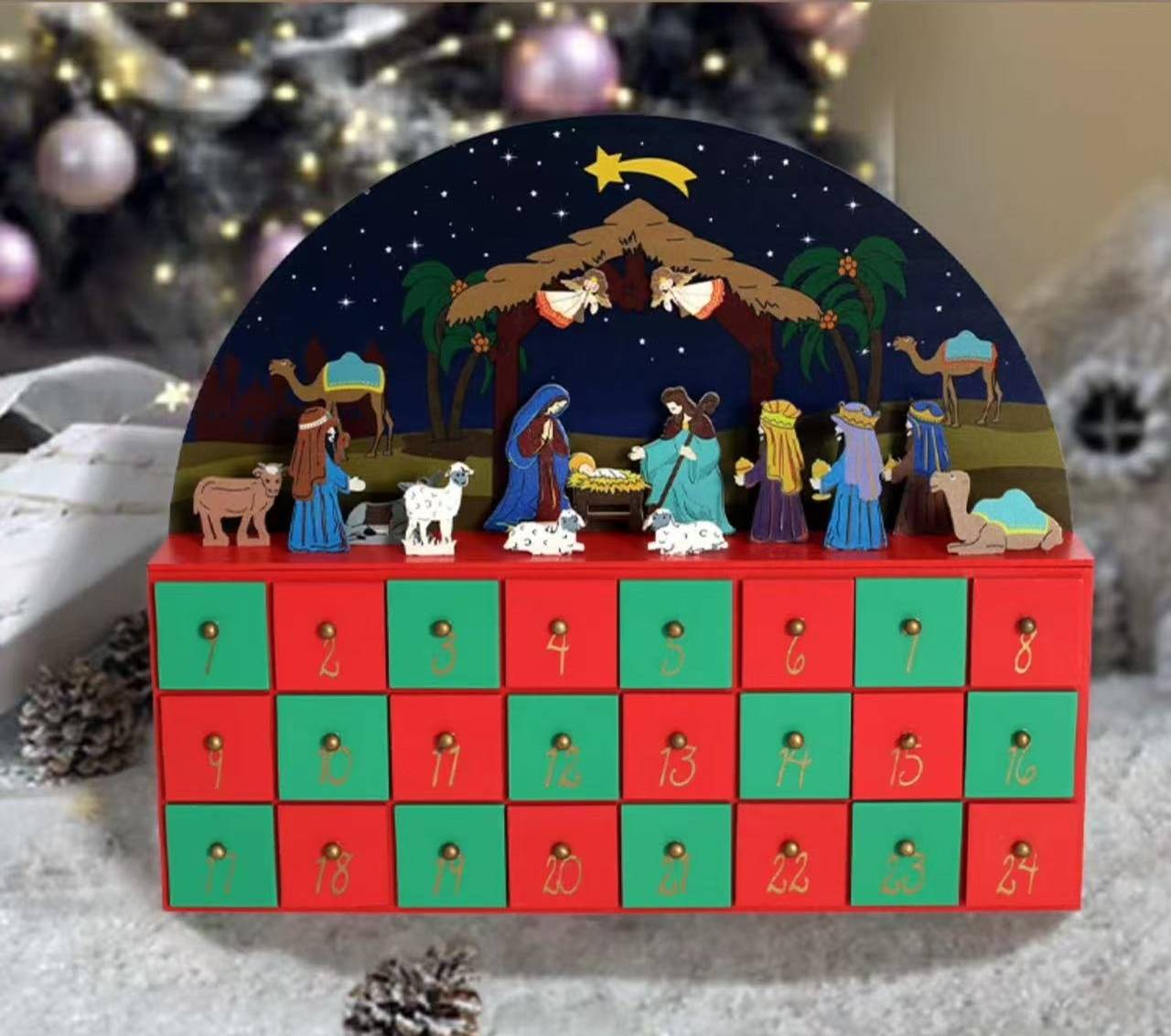 Nativity Christmas Countdown Advent Calendar