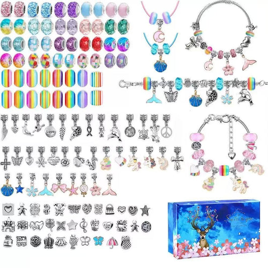 135 PCS Ocean & Unicorn DIY Jewelry Making Set