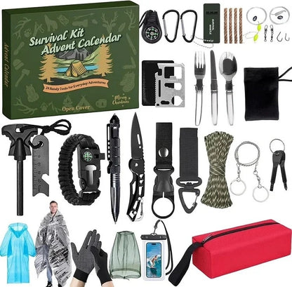 Outdoor Survival Kit Advent Calendar