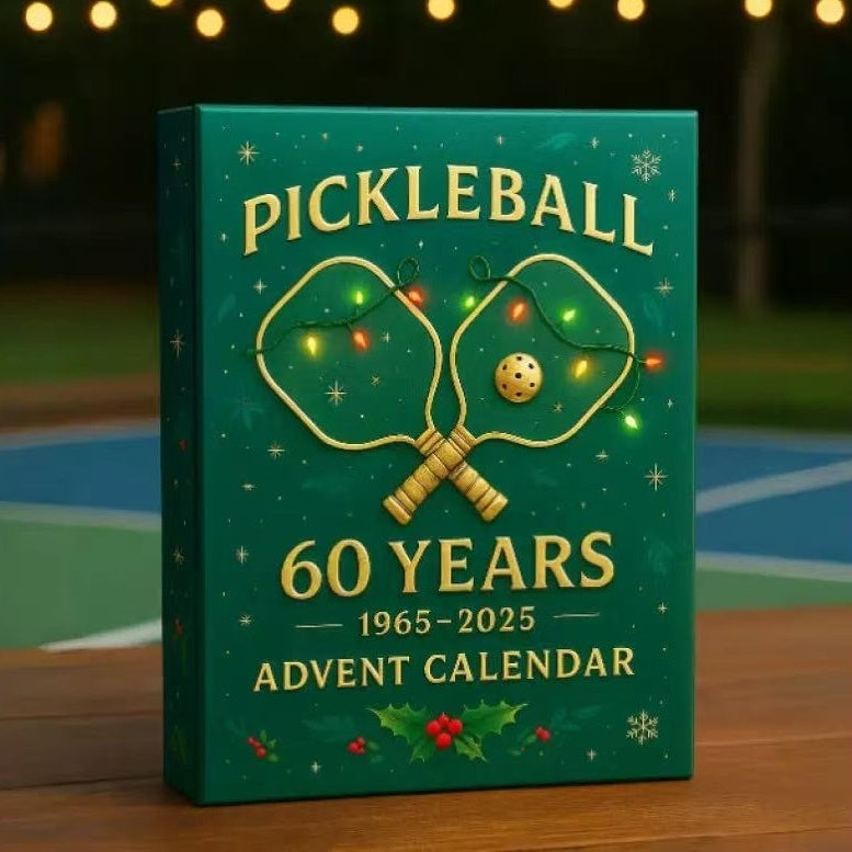 Pickleball 60 Years Advent Calendar