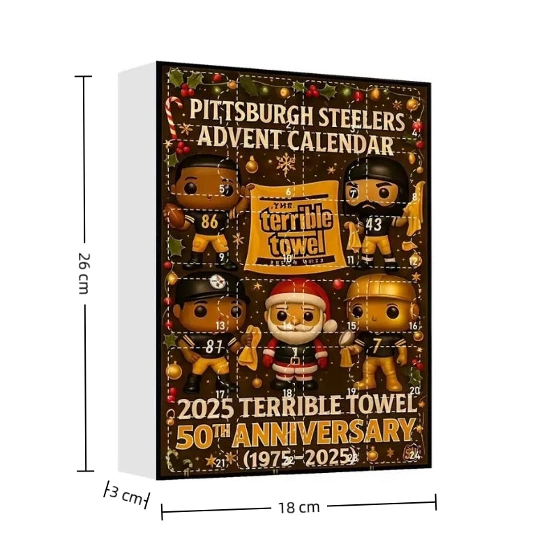 Pittsburgh Steelers Advent Calendar | Terrible Towel 50th Anniversary Edition