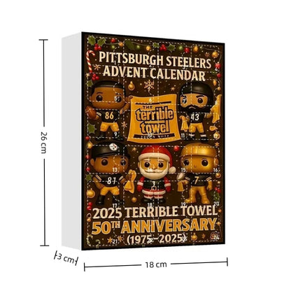 Pittsburgh Steelers Advent Calendar | Terrible Towel 50th Anniversary Edition