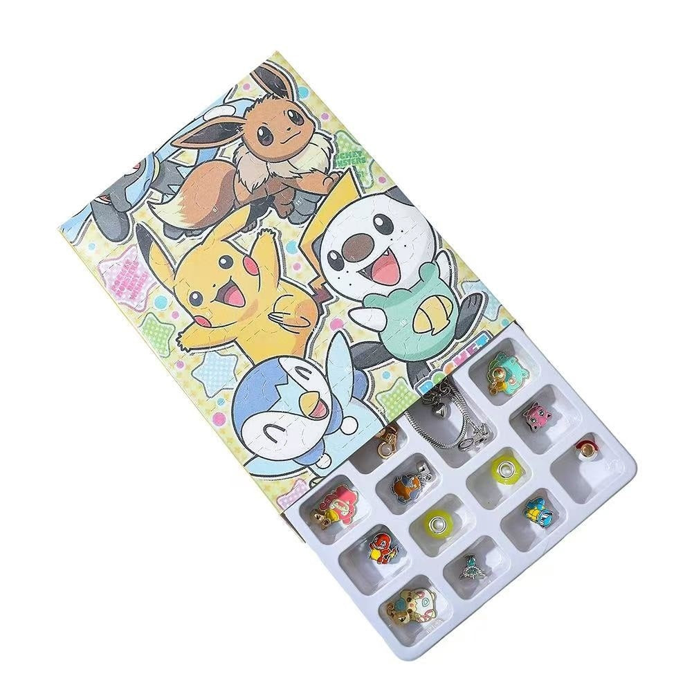 Pokémon-Inspired DIY Bracelet Advent Calendar | 24 Charm Jewelry Making Kit