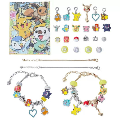 Pokémon-Inspired DIY Bracelet Advent Calendar | 24 Charm Jewelry Making Kit