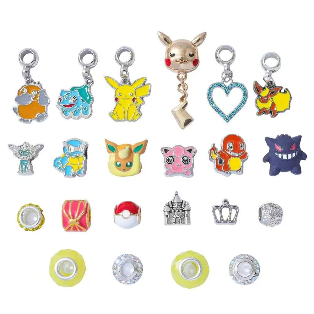 Pokémon-Inspired DIY Bracelet Advent Calendar | 24 Charm Jewelry Making Kit