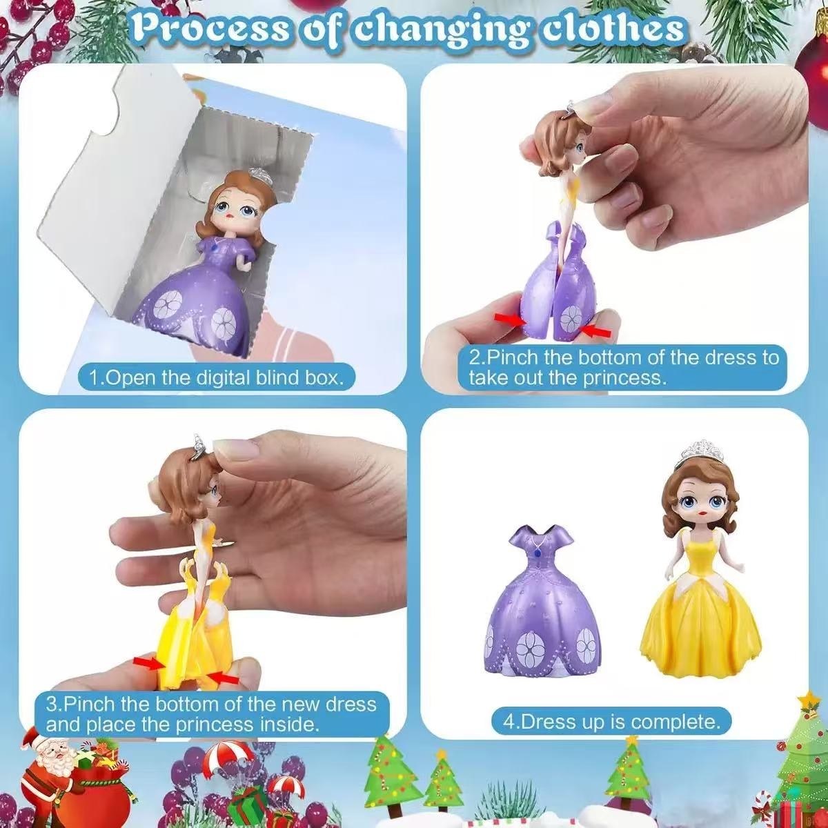 Princess Advent Calendar - Deformation Dolls Set