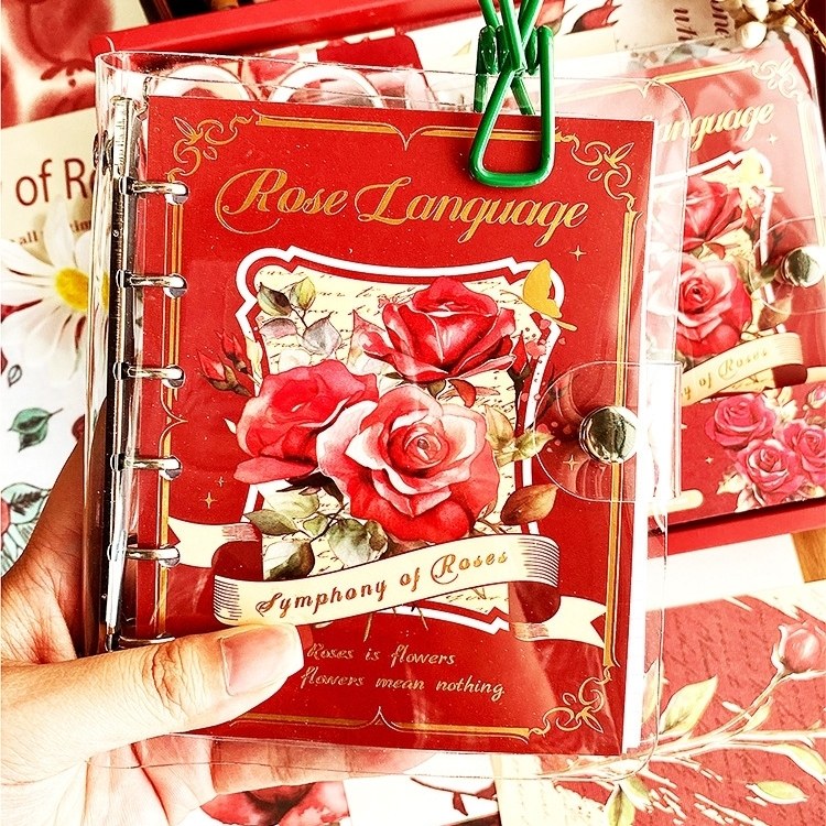 Rose Language DIY Journaling & Scrapbook Kit
