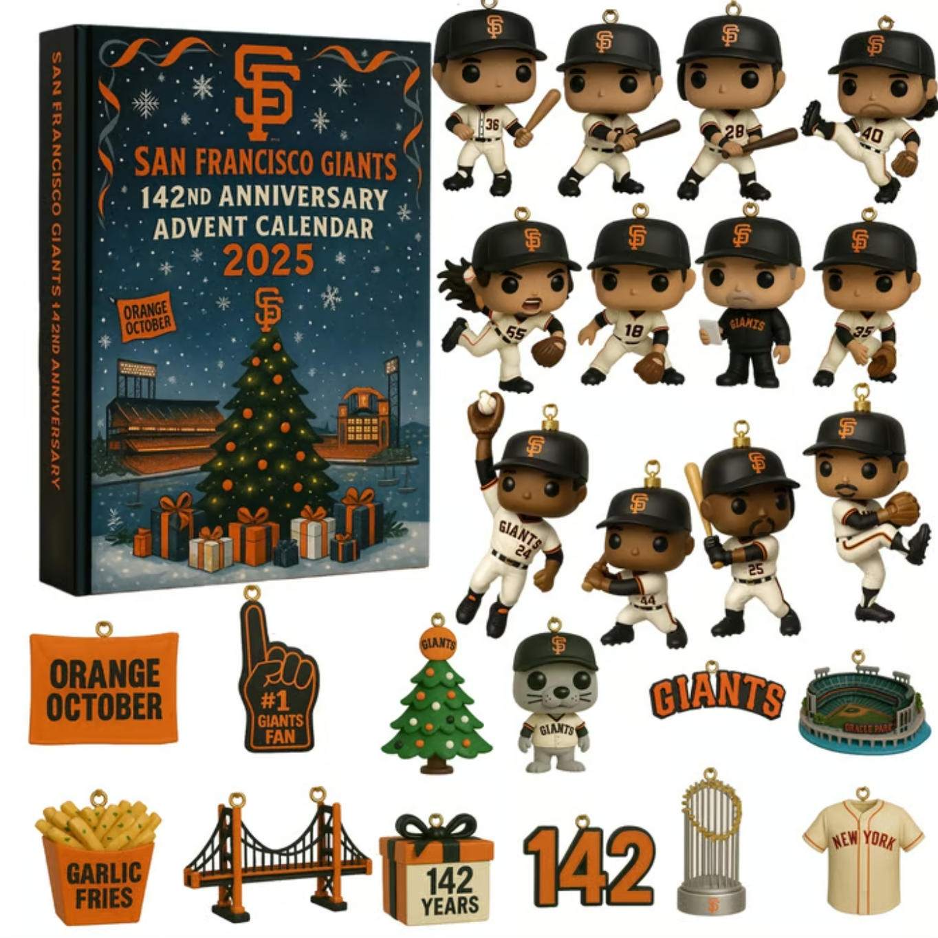 San Francisco Giants 142nd Anniversary Advent Calendar