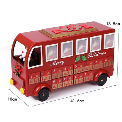 Santa's Christmas Bus Advent Calendar