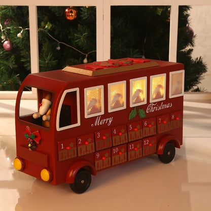 Santa's Christmas Bus Advent Calendar