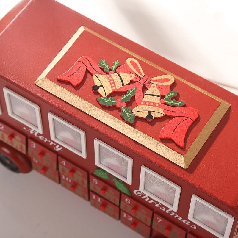 Santa's Christmas Bus Advent Calendar