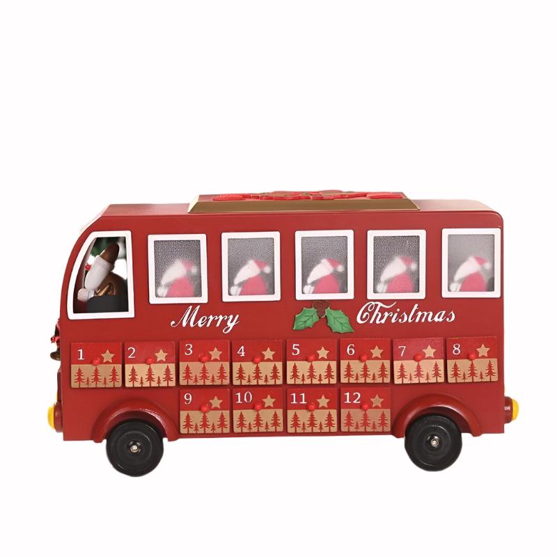 Santa's Christmas Bus Advent Calendar