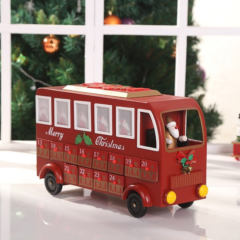 Santa's Christmas Bus Advent Calendar