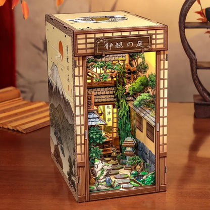 Serene Courtyard DIY Book Nook Kit