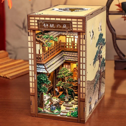 Serene Courtyard DIY Book Nook Kit