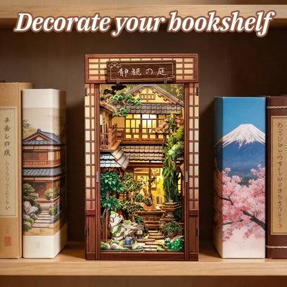 Serene Courtyard DIY Book Nook Kit