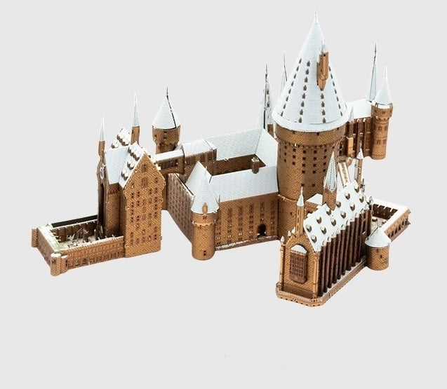 Snowy Hogwarts 3D Metal Puzzles