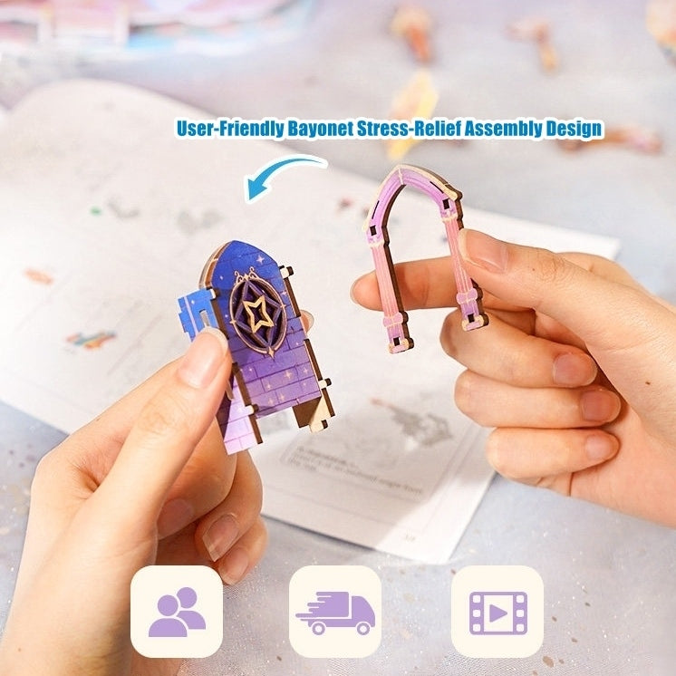 Star Workshop 3D Puzzle Mechanical Transmission Model Kit