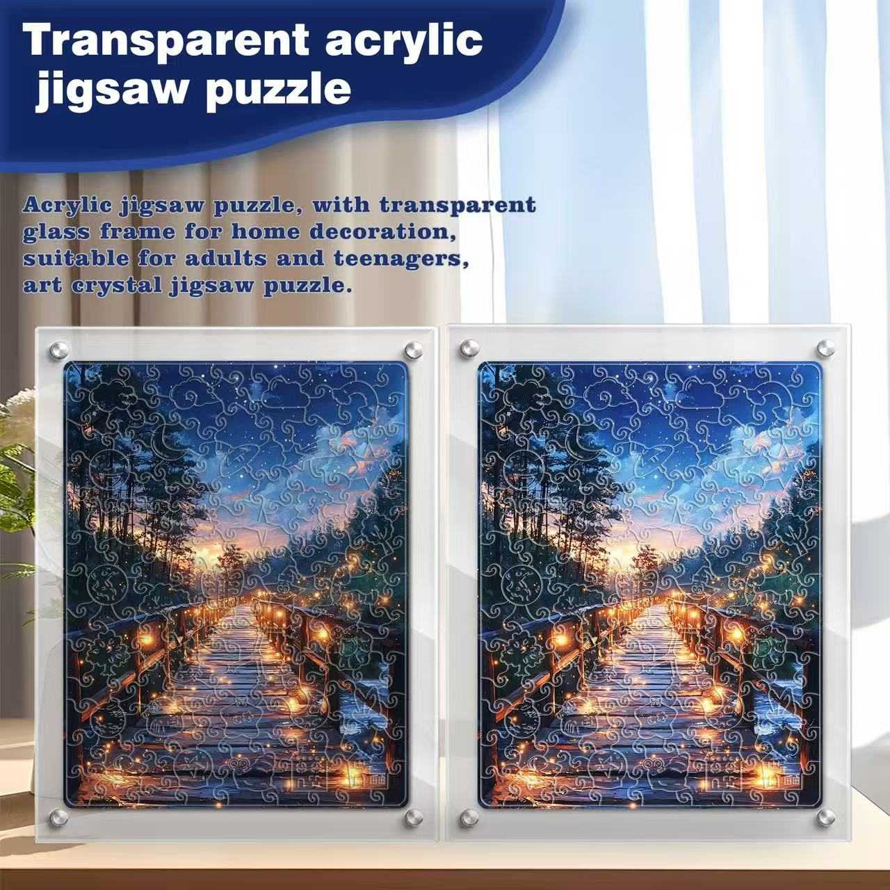 Starlight Path Acrylic Jigsaw Puzzle