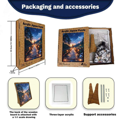 Starlight Path Acrylic Jigsaw Puzzle