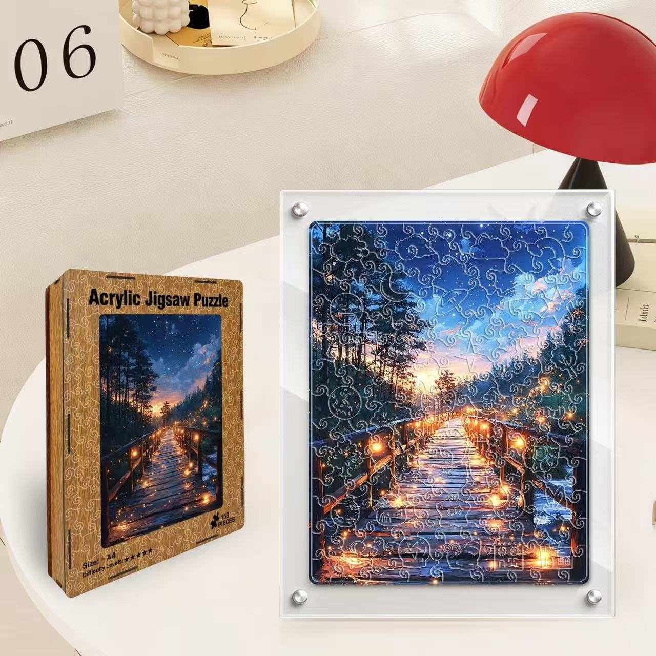 Starlight Path Acrylic Jigsaw Puzzle