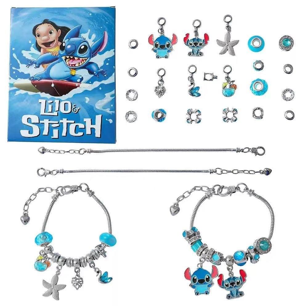Stitch DIY Charms Jewelry Set Advent Calendar for Kids