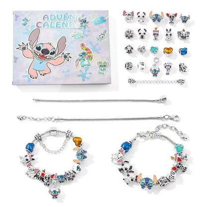 Stitch DIY Charms Jewelry Set Advent Calendar for Kids