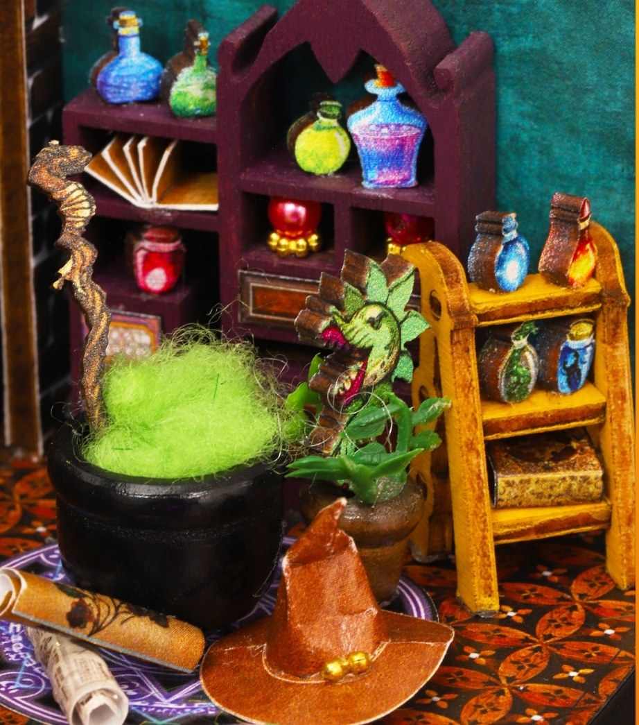 Strange Castle DIY Miniature House