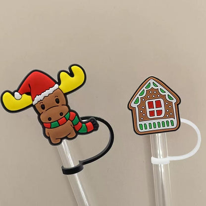 Straw Topper Christmas Countdown Calendar