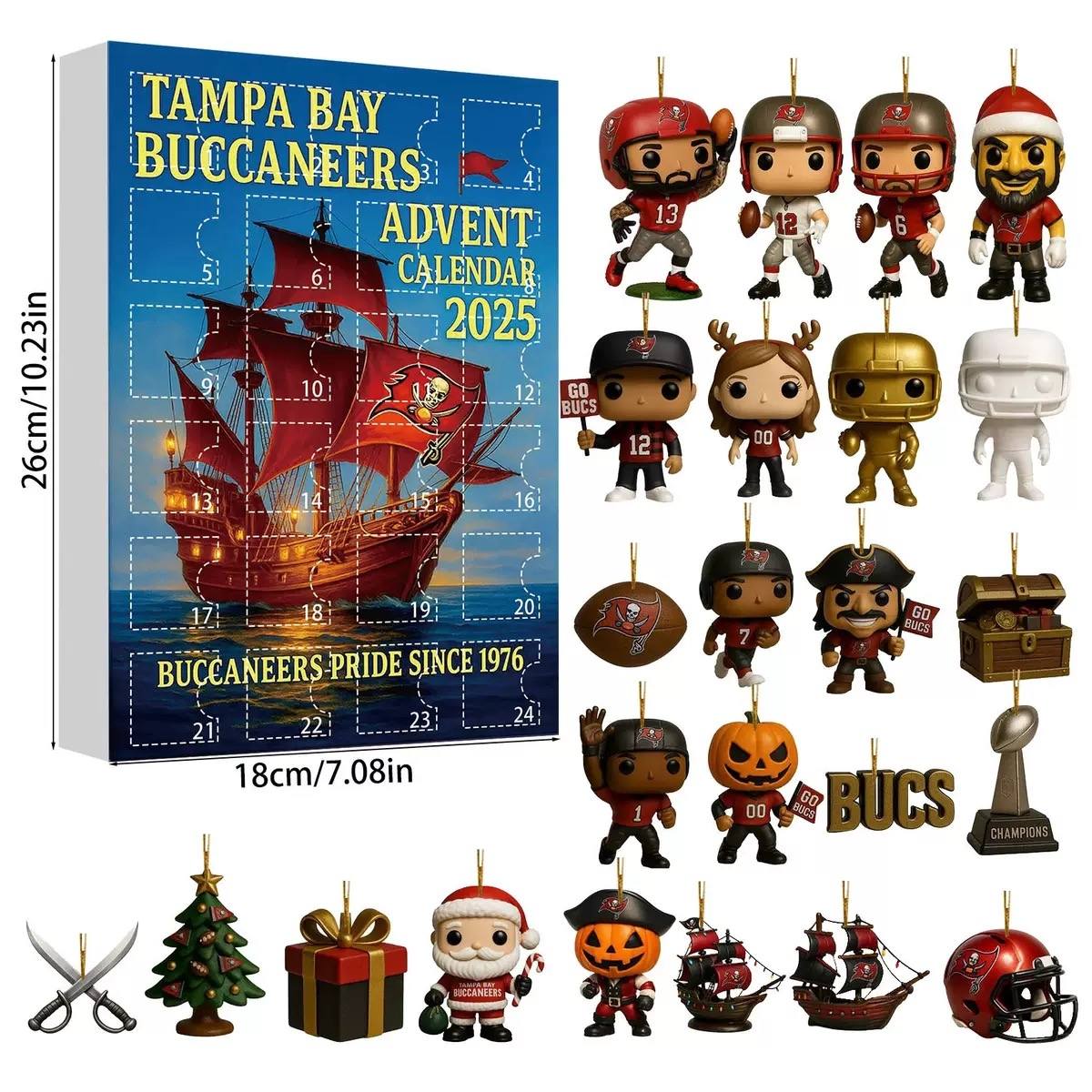 Tampa Bay Buccaneers Advent Calendar