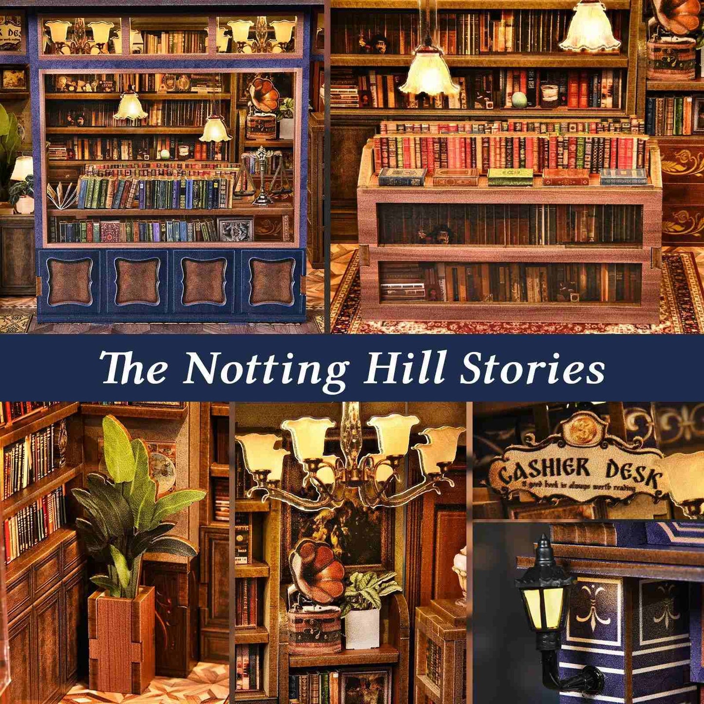 The Notting Hill Stories DIY Miniature House Kit