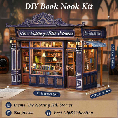 The Notting Hill Stories DIY Miniature House Kit