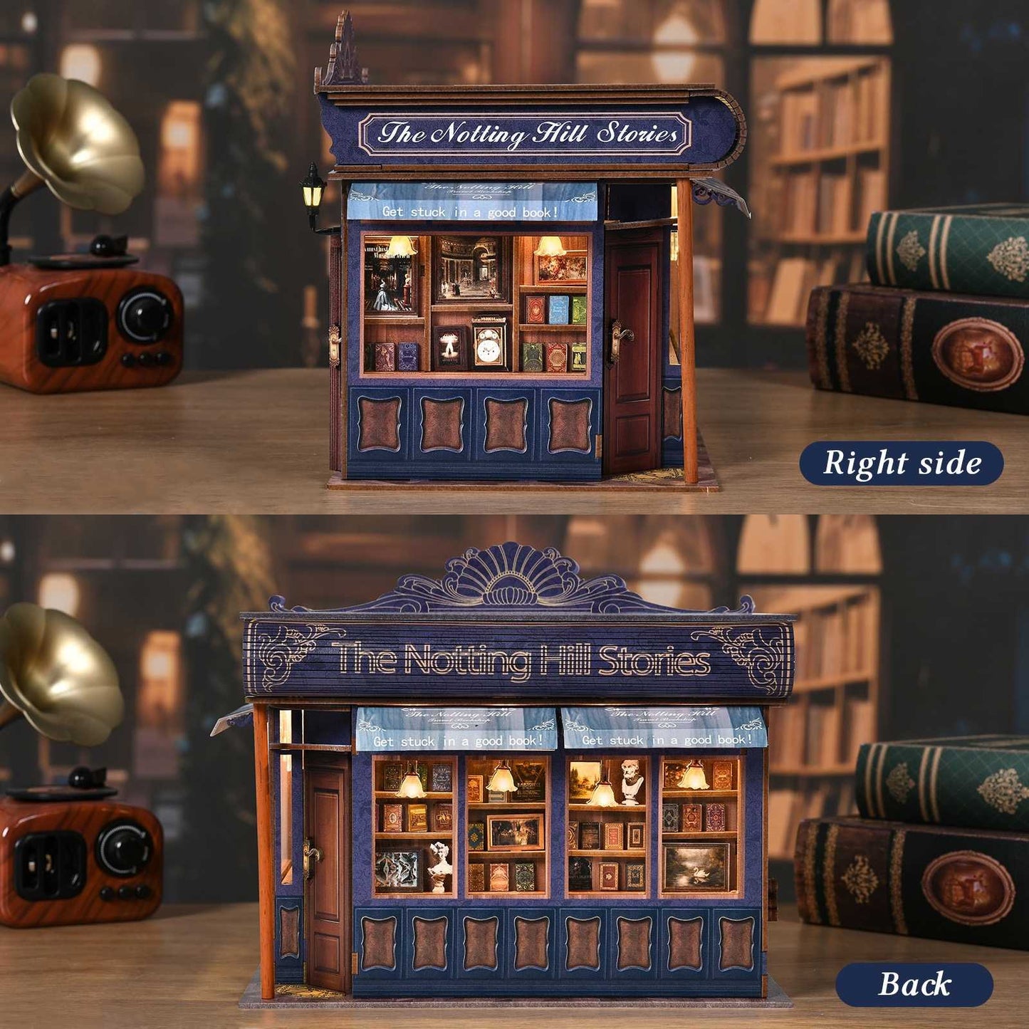 The Notting Hill Stories DIY Miniature House Kit