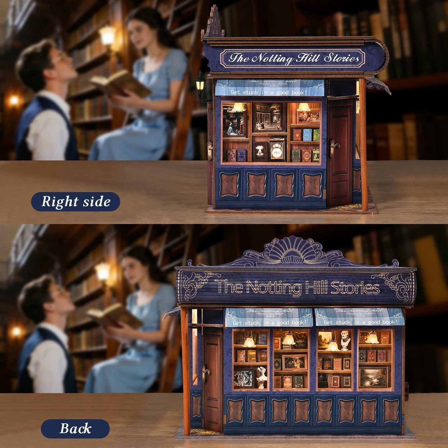 The Notting Hill Stories DIY Miniature House Kit