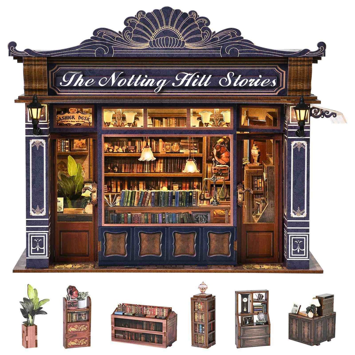 The Notting Hill Stories DIY Miniature House Kit