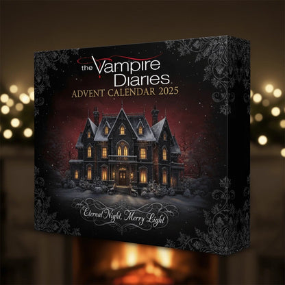 Vampire Diaries Advent Calendar 2025 with a dark house design