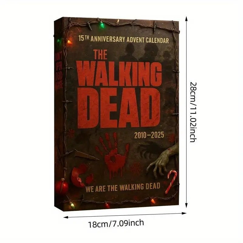 The Walking Dead Advent Calendar 2D Acrylic Mini Figures Surprise Box