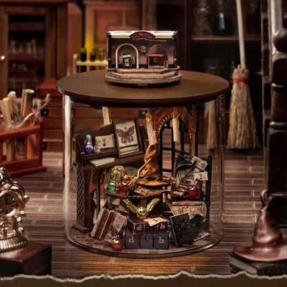 image displaying a finished Time Magic DIY Miniature House Kit