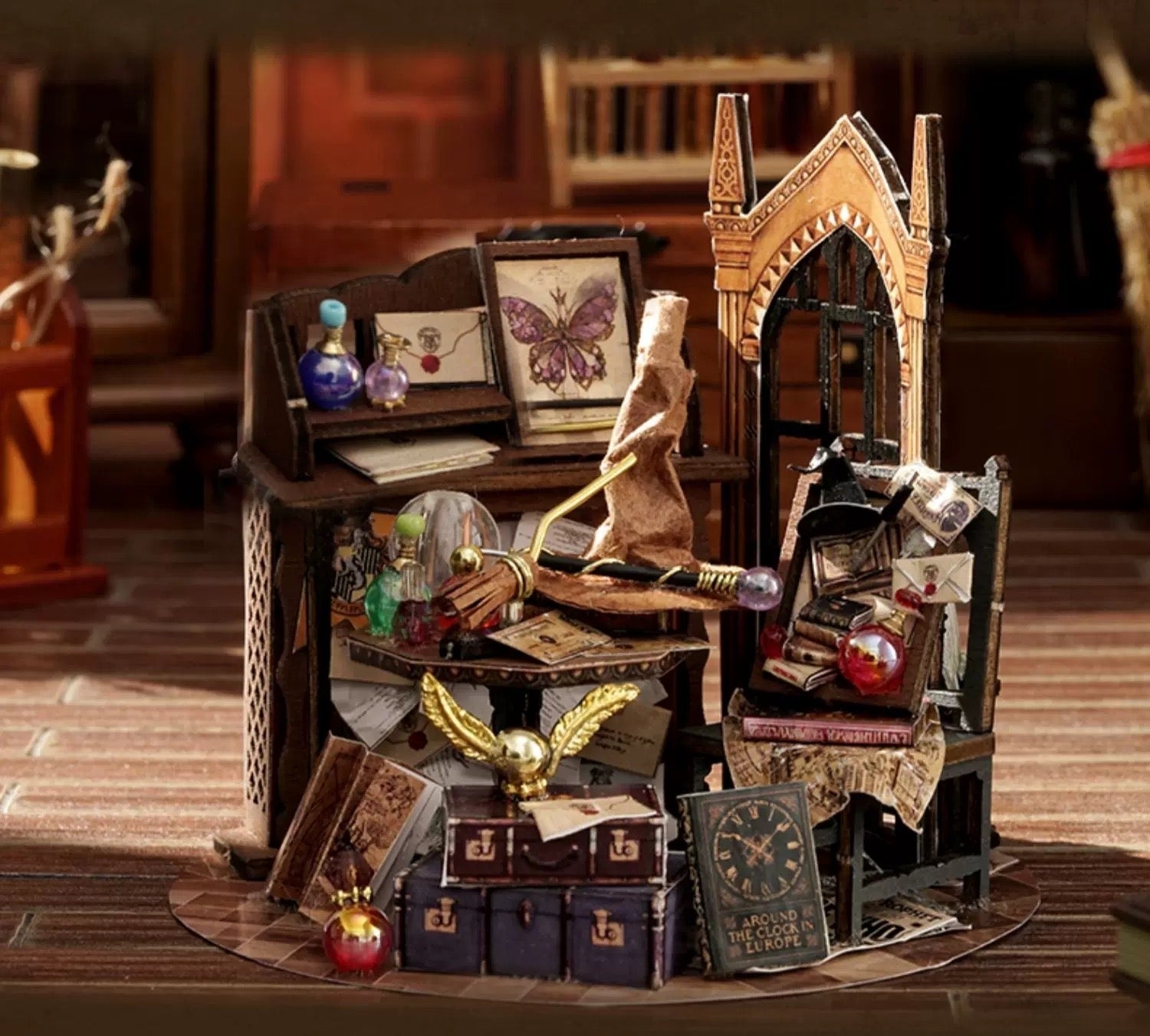 image displaying the Time Magic DIY Miniature House Kit without bottle