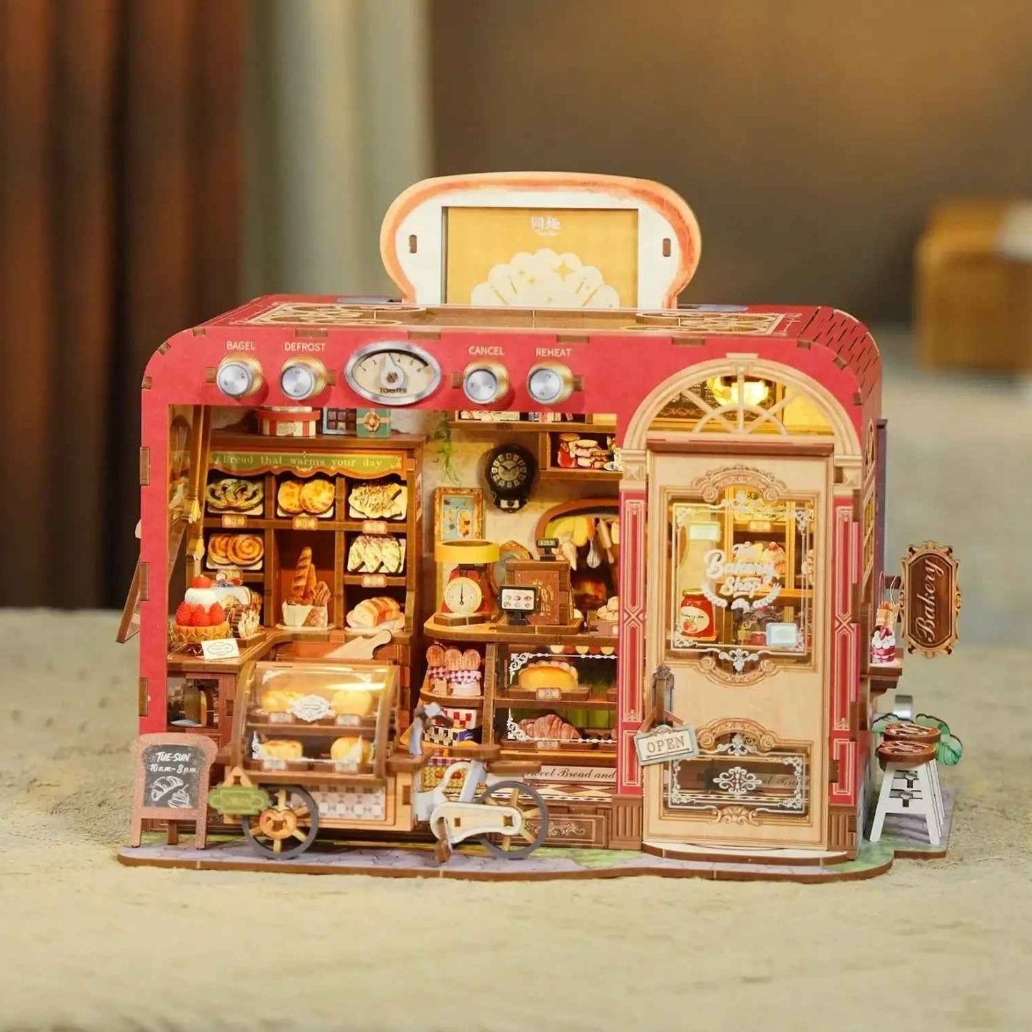 Toast Bakery DIY Miniature House
