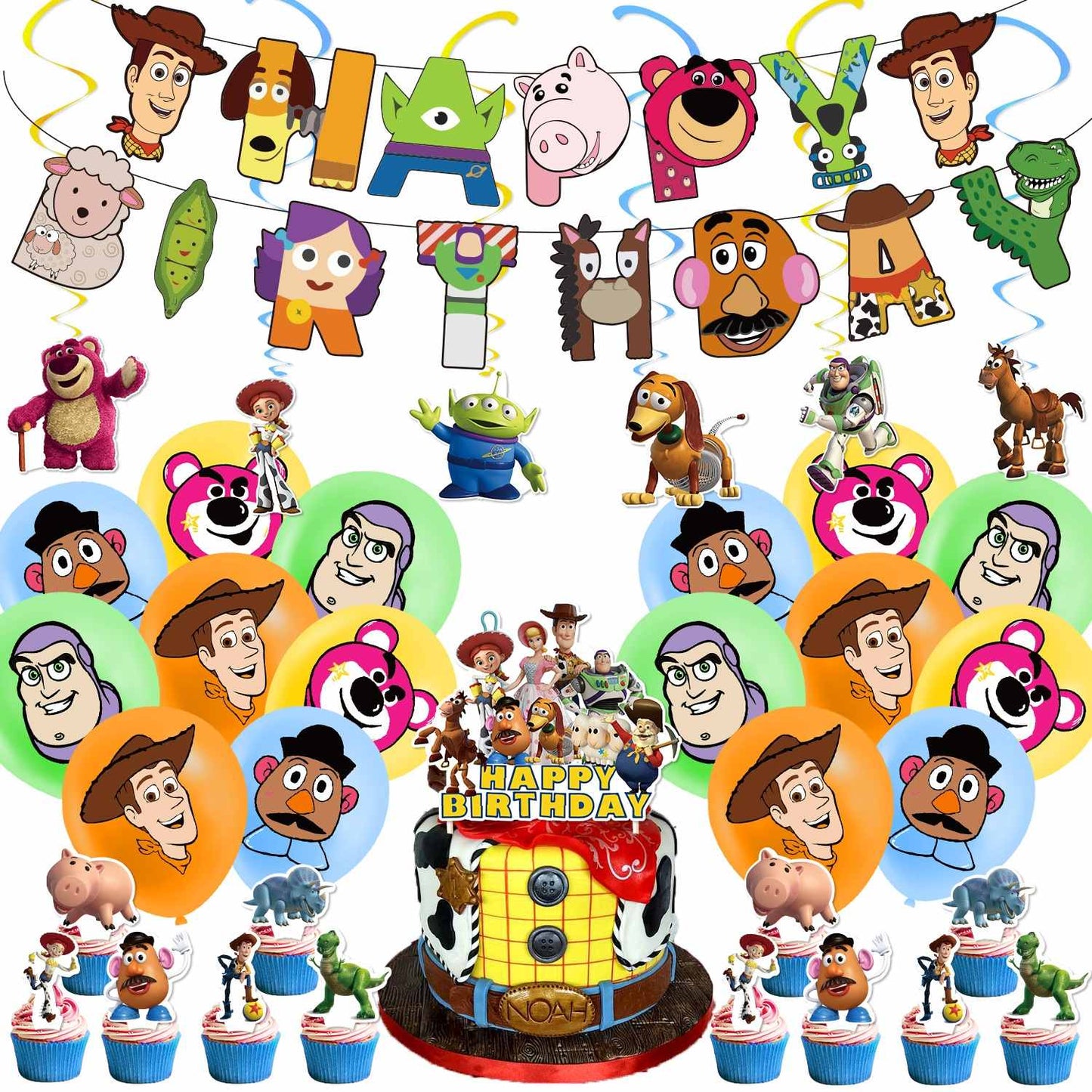 Toy Story Birthday Party Decoration Kit