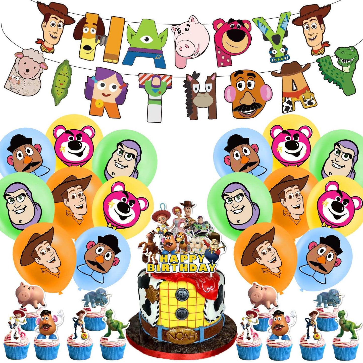 Toy Story Birthday Party Decoration Kit