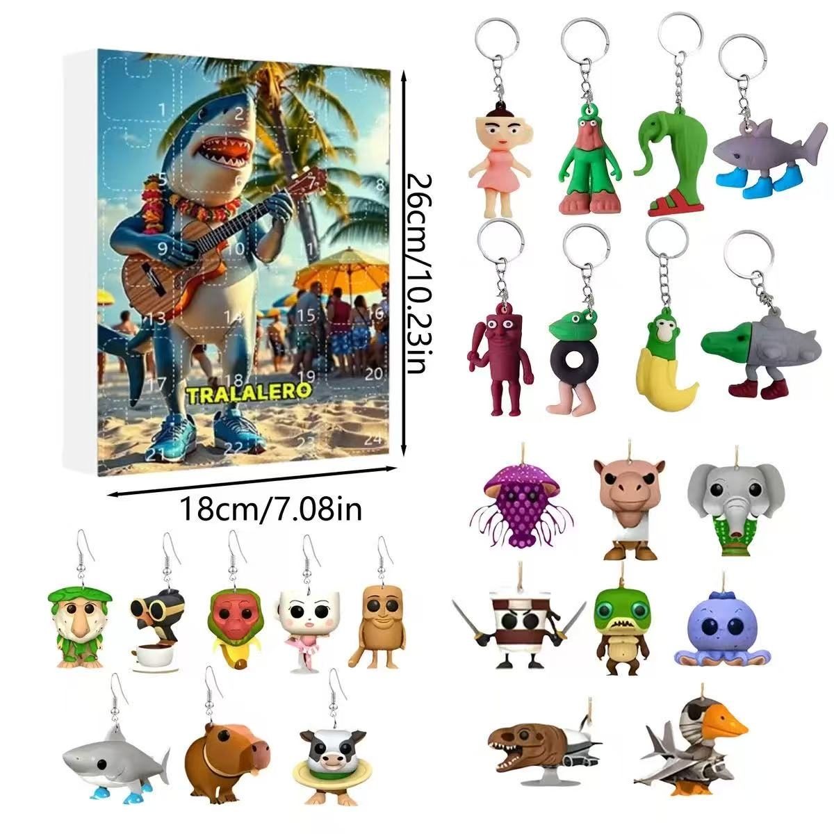 Tung Tung Tung Sahur Italian Brainrot Advent Calendar