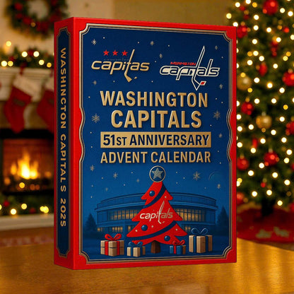Washington Capitals 51st Anniversary Advent Calendar 2D Acrylic Mini Figures Surprise Box