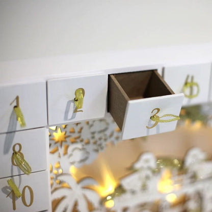 Wooden Nativity Advent Calendar