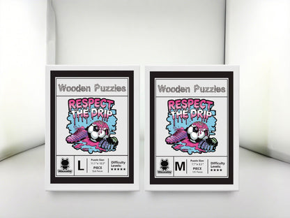 World Cup Soccer Graffiti Wooden Jigsaw Puzzle